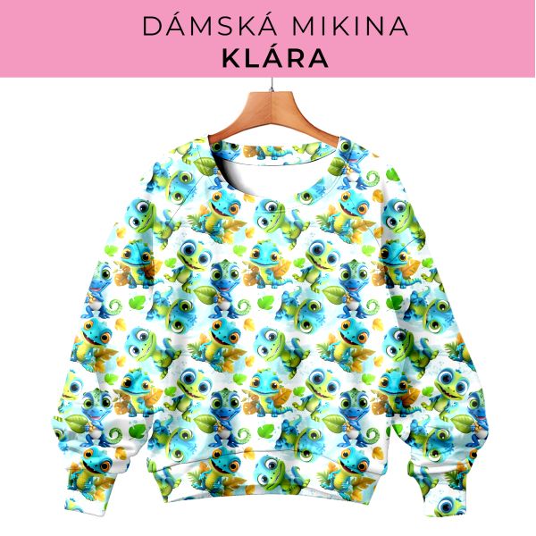 DÁMSKÝ střih - mikina Klára