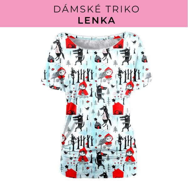 DÁMSKÝ střih - Triko Lenka
