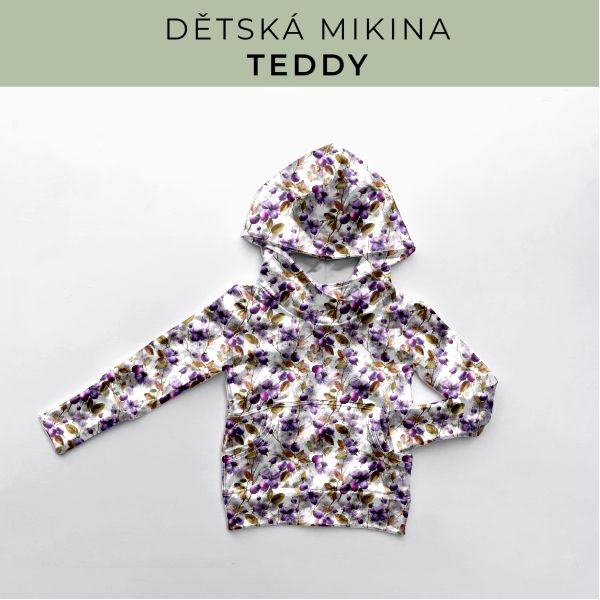 DĚTSKÝ střih - Mikina Teddy