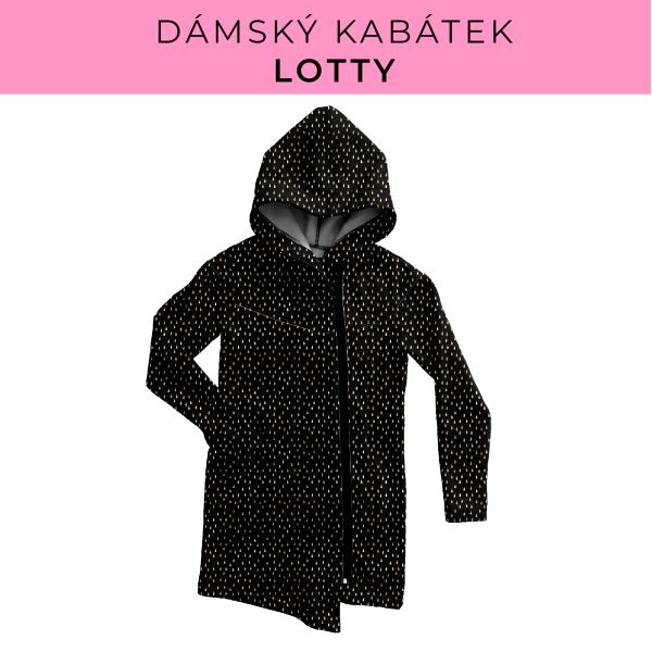 DÁMSKÝ střih - Kabátek Lotty