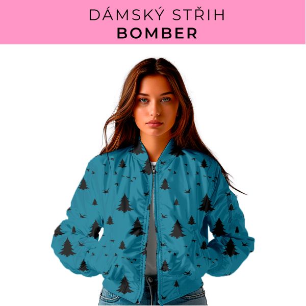 DÁMSKÝ střih - Bomber