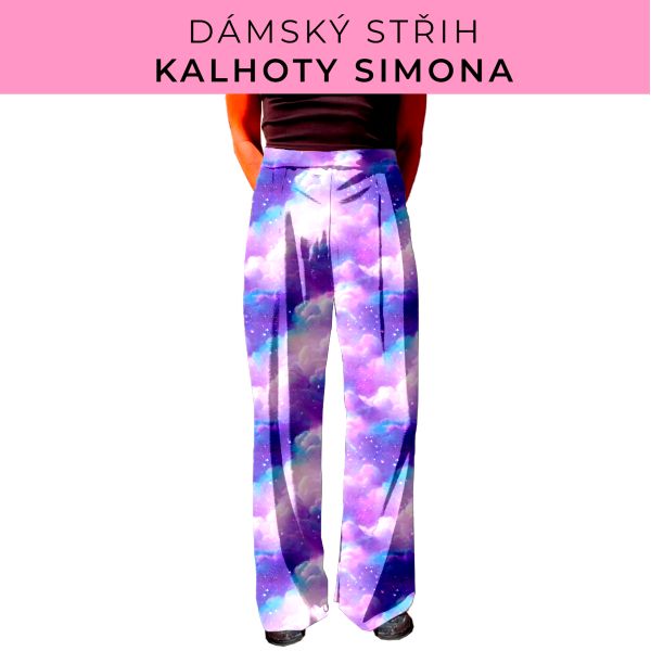 Dámský střih - kalhoty Simona