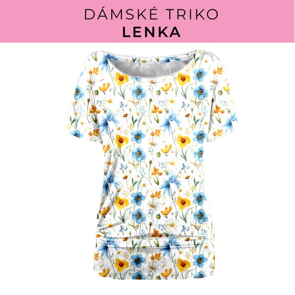 DÁMSKÝ střih - Triko Lenka