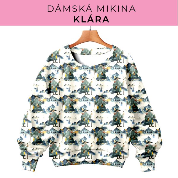 DÁMSKÝ střih - mikina Klára