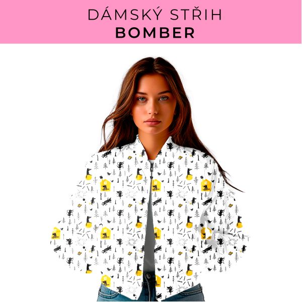 DÁMSKÝ střih - Bomber
