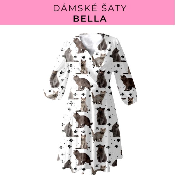 DÁMSKÝ střih - šaty Bella