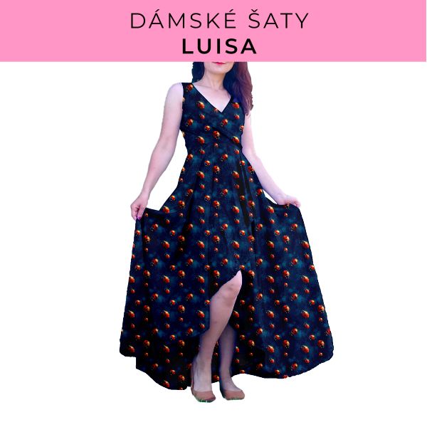 DÁMSKÝ střih - šaty Luisa