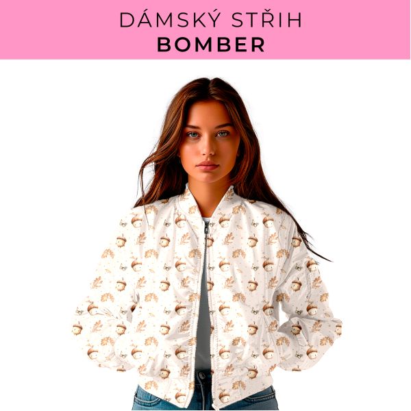 DÁMSKÝ střih - Bomber