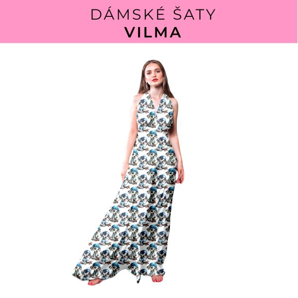 DÁMSKÝ střih - šaty Vilma