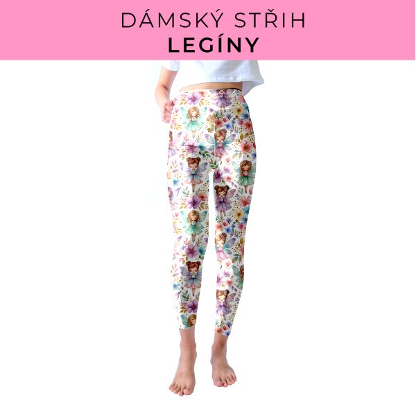 DÁMSKÝ střih - legíny SPORT - SLIM FIT