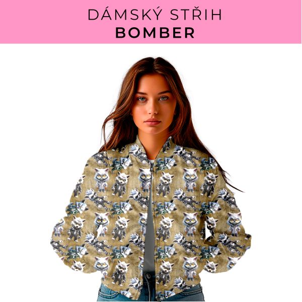 DÁMSKÝ střih - Bomber