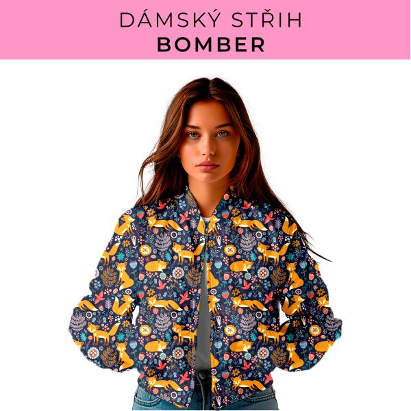 DÁMSKÝ střih - Bomber