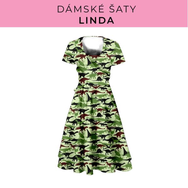 DÁMSKÝ střih - šaty Linda