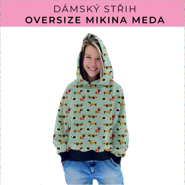 Dámský střih - mikina Meda