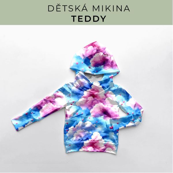 DĚTSKÝ střih - Mikina Teddy