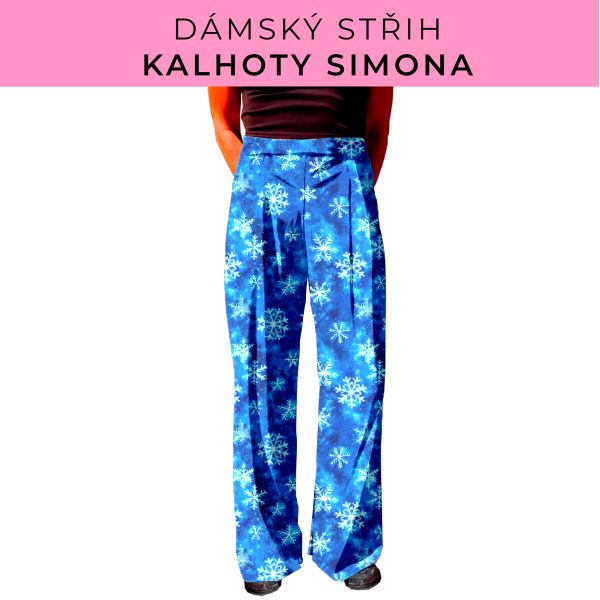 Dámský střih - kalhoty Simona