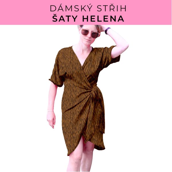 Dámský střih na šaty  Helena