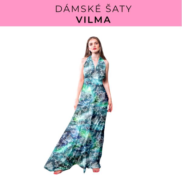 DÁMSKÝ střih - šaty Vilma
