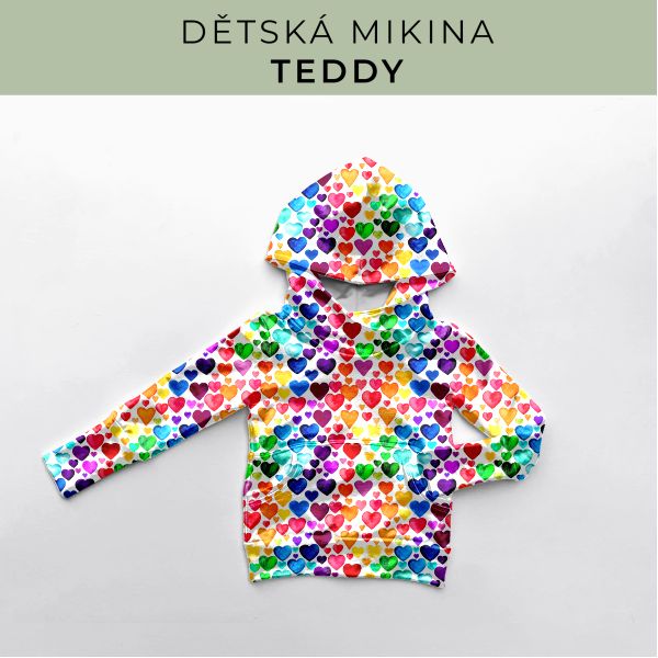DĚTSKÝ střih - Mikina Teddy