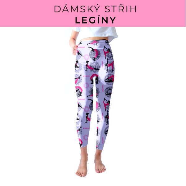 DÁMSKÝ střih - legíny SPORT - SLIM FIT