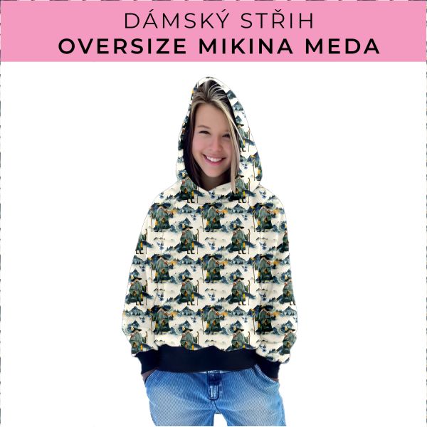 Dámský střih - mikina Meda