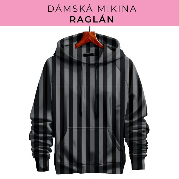 DÁMSKÝ střih - mikina raglán