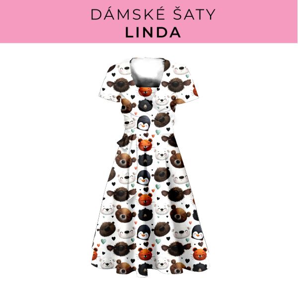 DÁMSKÝ střih - šaty Linda