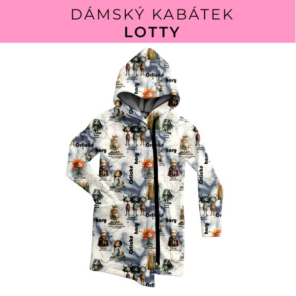 DÁMSKÝ střih - Kabátek Lotty