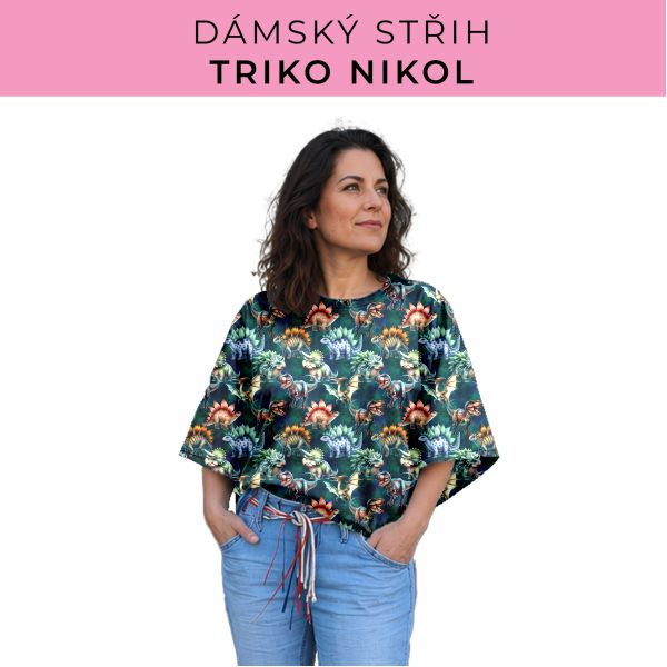 Dámský střih -  triko Nikol