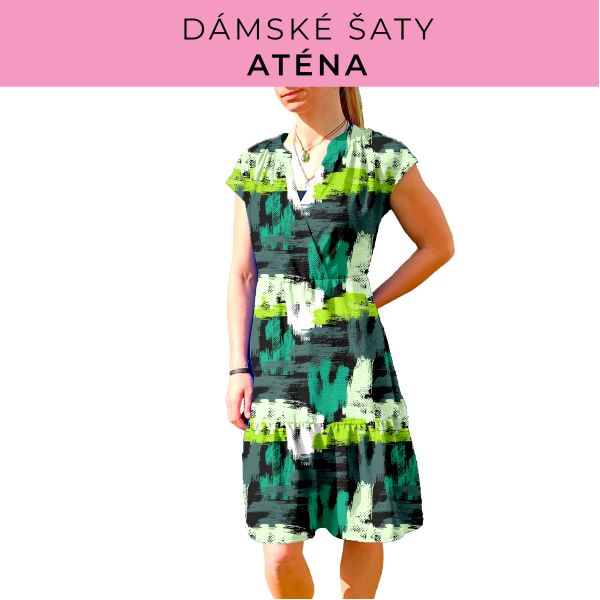 DÁMSKÝ střih - šaty Aténa