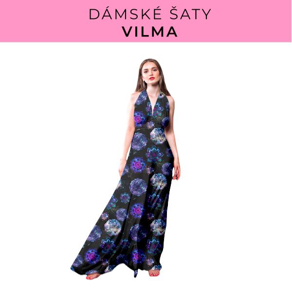 DÁMSKÝ střih - šaty Vilma