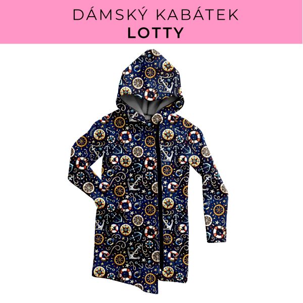 DÁMSKÝ střih - Kabátek Lotty