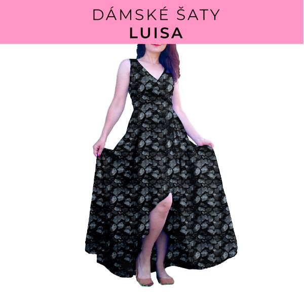 DÁMSKÝ střih - šaty Luisa