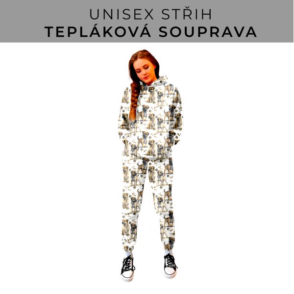 DÁMSKÝ střih - SET mikina a tepláky 