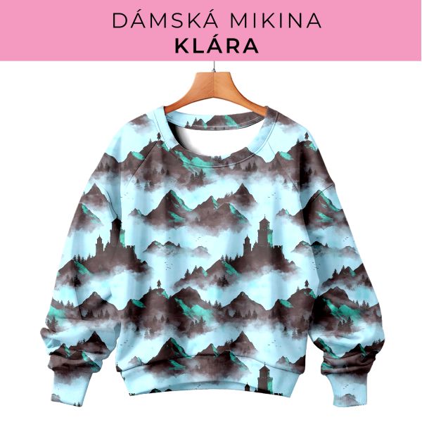 DÁMSKÝ střih - mikina Klára