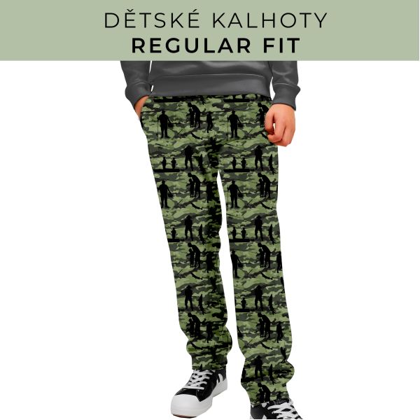 DĚTSKÝ STŘIH - Kalhoty Regular fit