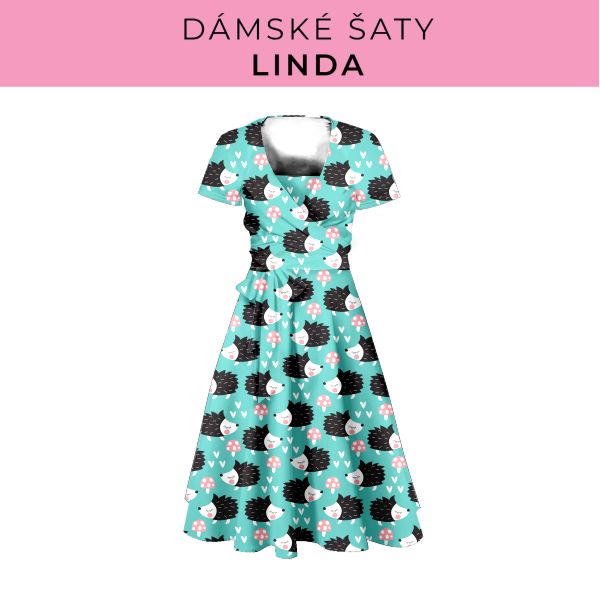 DÁMSKÝ střih - šaty Linda