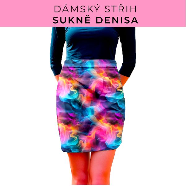Dámský střih - Dámská sukně Denisa