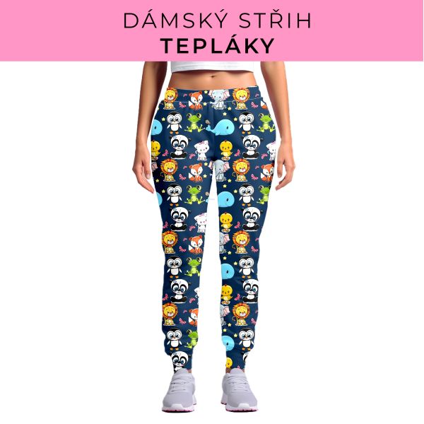 DÁMSKÝ střih - tepláky