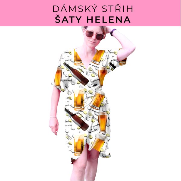 Dámský střih na šaty  Helena
