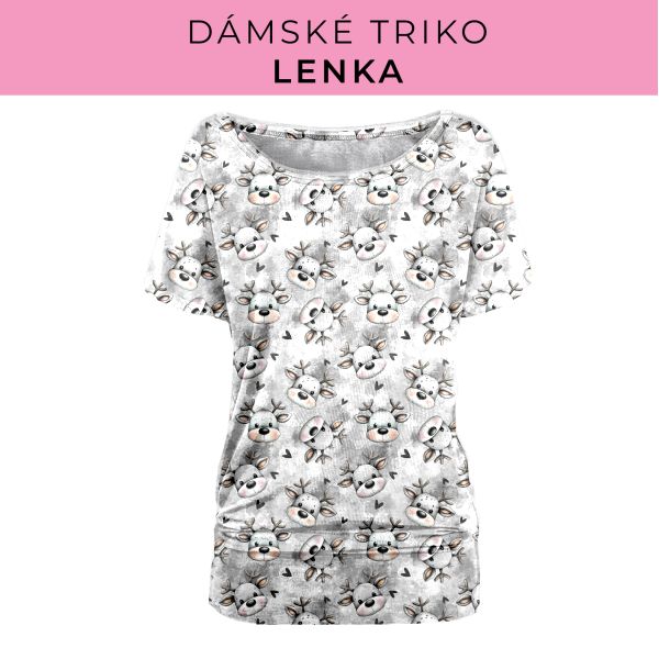 DÁMSKÝ střih - Triko Lenka