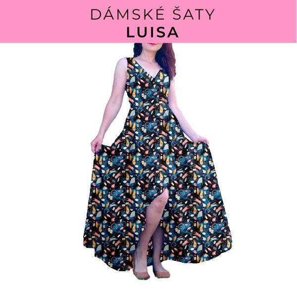 DÁMSKÝ střih - šaty Luisa