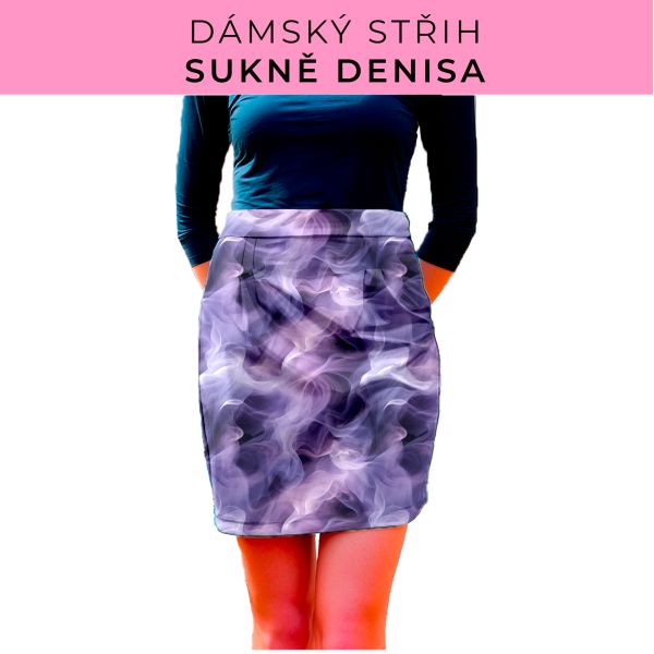 Dámský střih - Dámská sukně Denisa