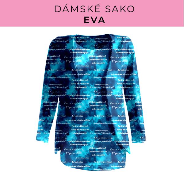 DÁMSKÝ střih - sako Eva