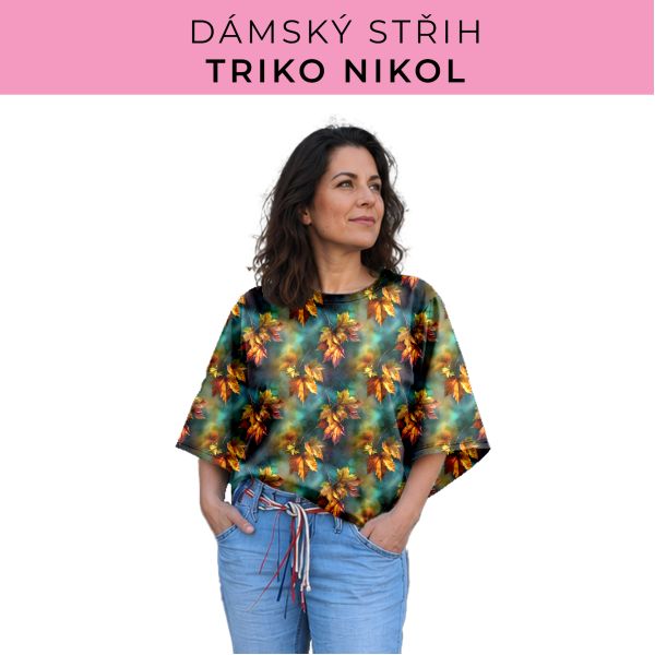 Dámský střih -  triko Nikol