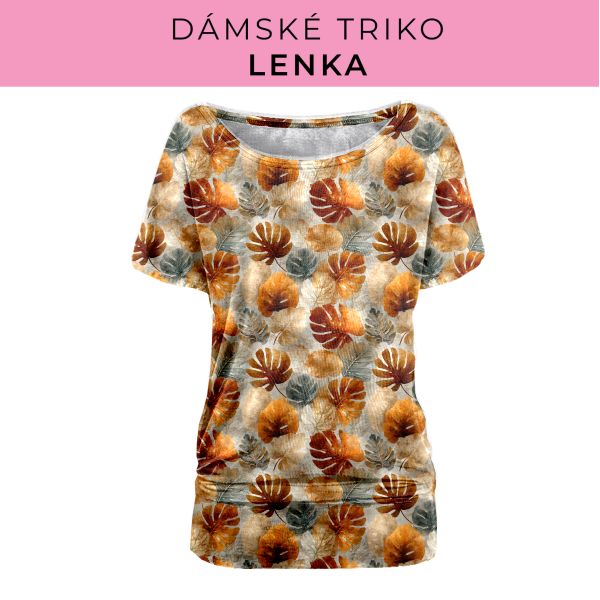 DÁMSKÝ střih - Triko Lenka