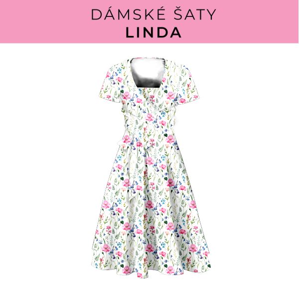 DÁMSKÝ střih - šaty Linda