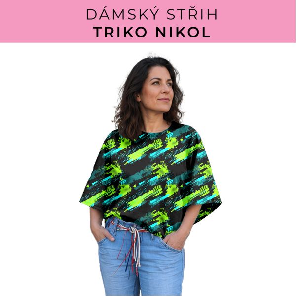 Dámský střih -  triko Nikol