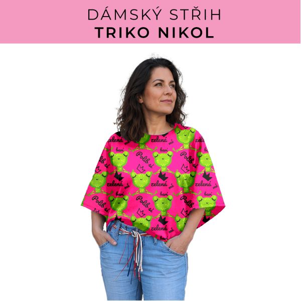 Dámský střih -  triko Nikol
