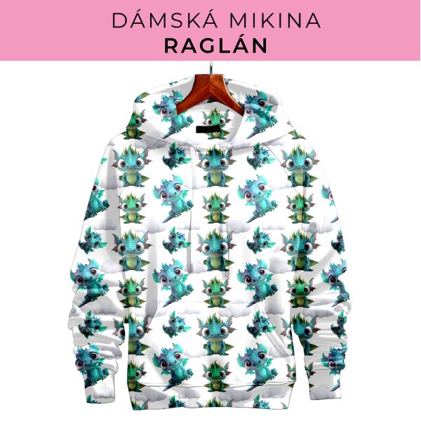 DÁMSKÝ střih - mikina raglán